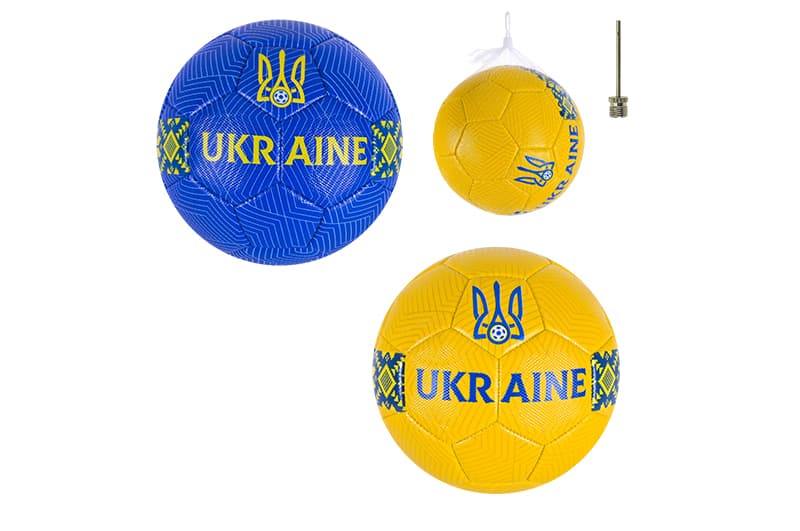 М'яч футбольний FU2582 №5, PVC 320 гр, 2 кольори