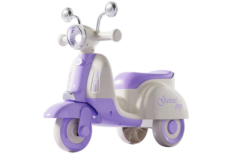 Велобіг-толокар BB-0019 Purple музика, світло