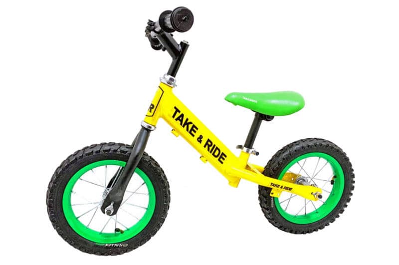 Велобіг Take&Ride RB-50 Classic жовто-салатовий