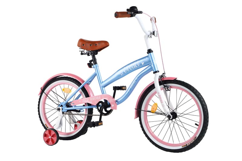 Велосипед CRUISER 18' T-21837 blue+pink