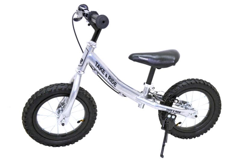 Велобіг Take&Ride RB-40 Pro з тормозами і лапкою хром