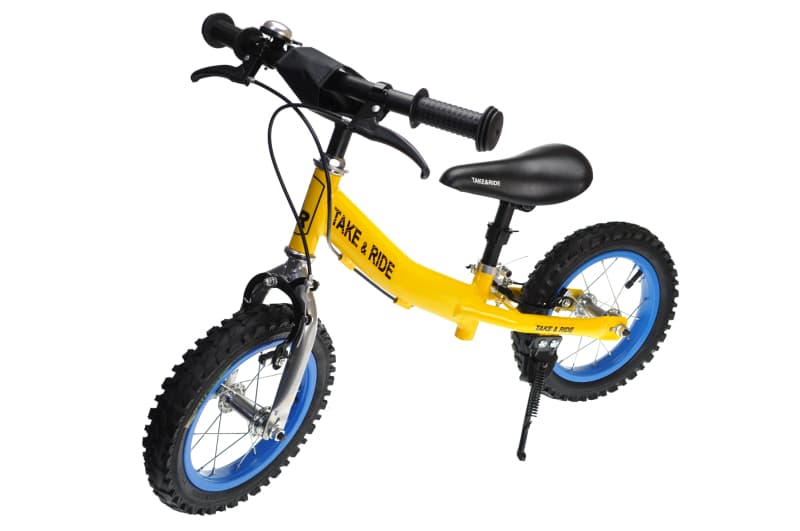 Велобіг Take&Ride RB-40 Pro з тормозами і лапкою MULTICOLOR