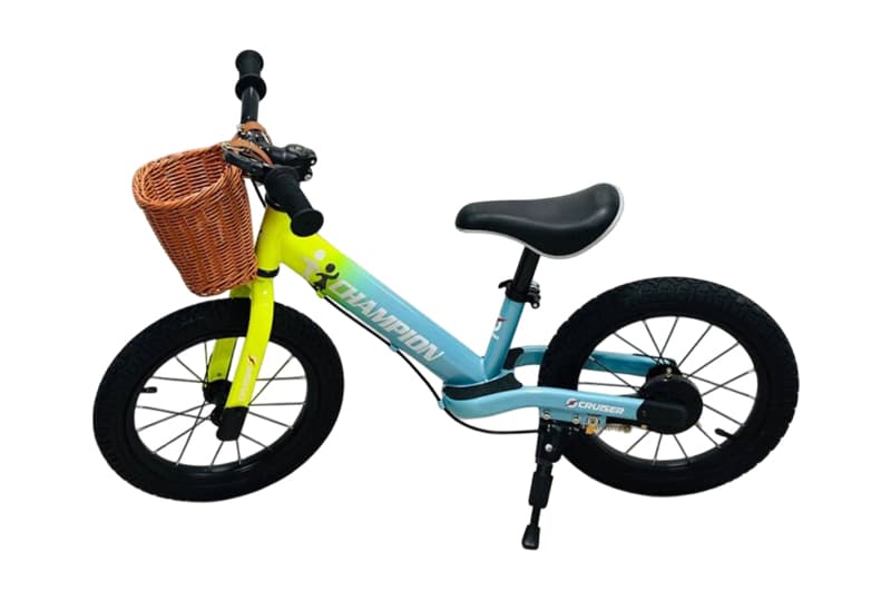Велобіг Maraton Champion Yellow-turquoise 14 дюймів