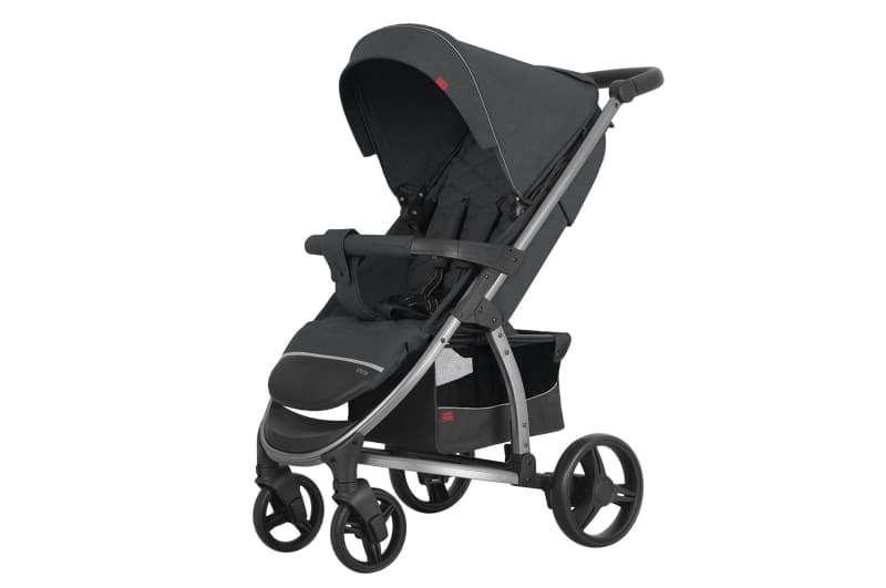 Прогулянкова коляска CARRELLO Vista CRL-8505 Serious Grey +дощовик L