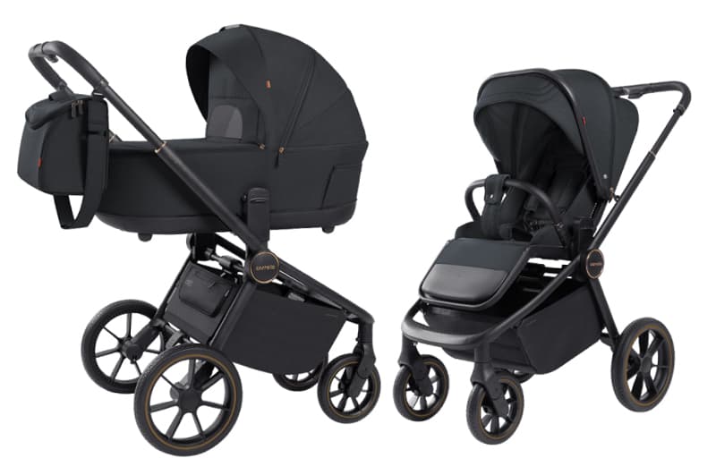 Коляска універсальна Epica CRL-8510 (2 в 1) Space Black CARRELLO