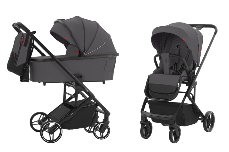 Коляска універсальна CARRELLO Alfa CRL-6507 (2in1) Falcon Grey