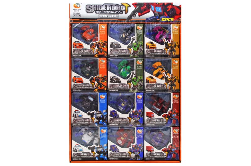 Трансформер 611-1 в блоці 12 шт, в коробці р.33,9х6х58,9 см YG TOYS