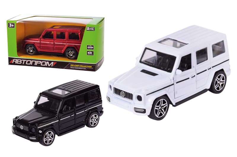 Машина метал 36114 "АВТОПРОМ", 1:36,3 кольори, відкр.двері, кор.15,2 * 6,2 * 7,6см