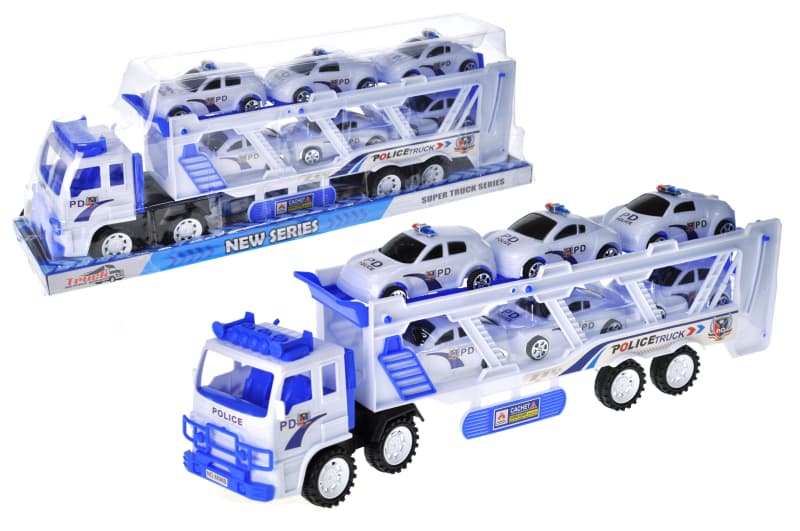 Автовоз з машинками інерційний 8898B в ковпаку р.56x13,5x18 см YG Toys