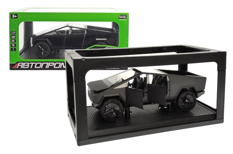 Машина металева "Автопром" T2401KI, 1:24 Tesla, 3 кольори, в коробці