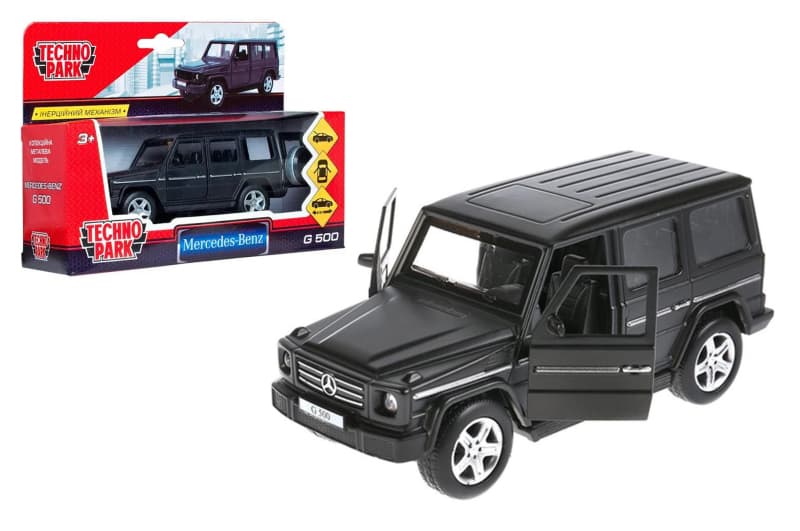 Автомодель - MERCEDES-BENZ G-CLASS (чорний, 1:32)