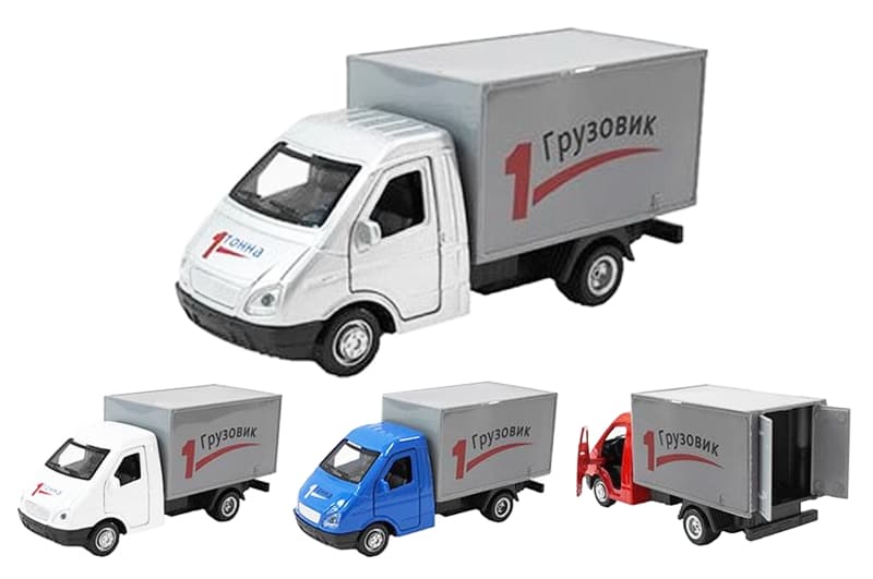 Машина металева 3275 "Автопром", 1:32-36,світло, звук, в коробці 15*7*6,8 см