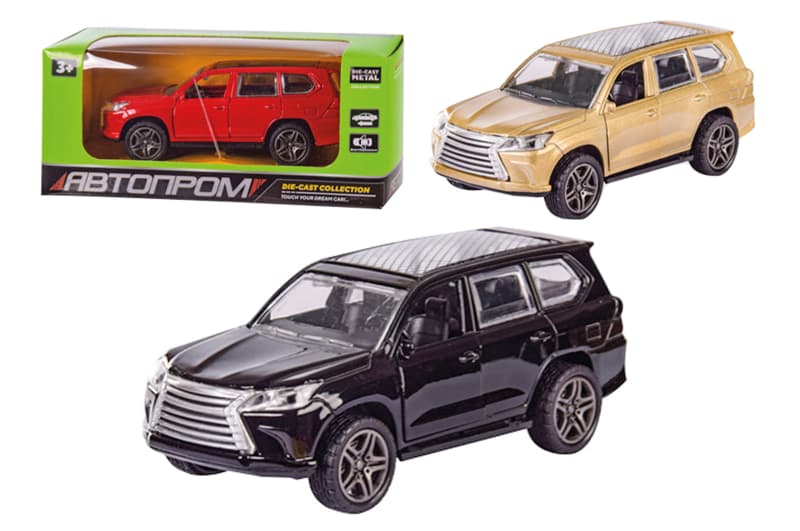 Машина метал 3620 (96шт/4) "АВТОПРОМ", 1:32,3 кольори, відкр.двері, в кор.16 * 7 * 7см