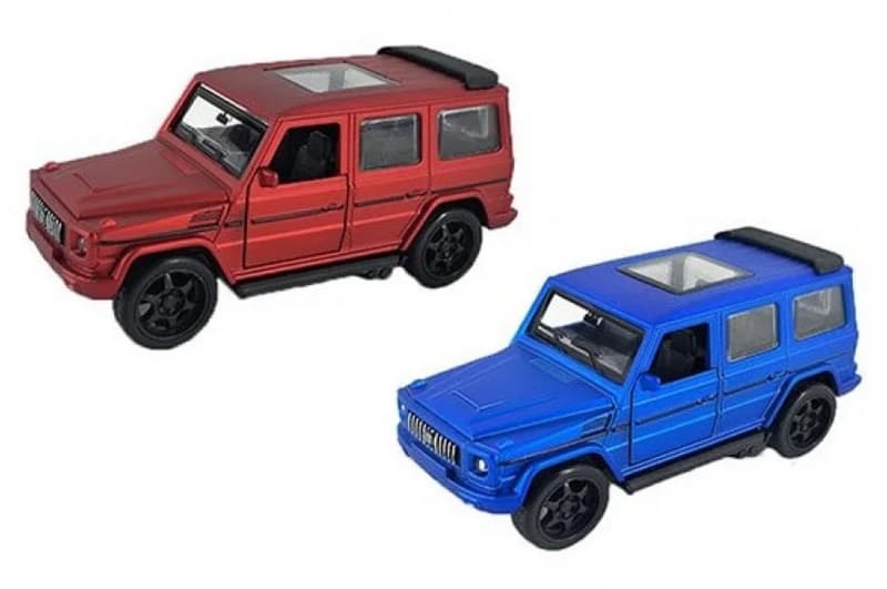 Машина метал 3667 "АВТОПРОМ", 1:32-36,4 кольори, батарейки , світло, відкриваються двері, в коробц