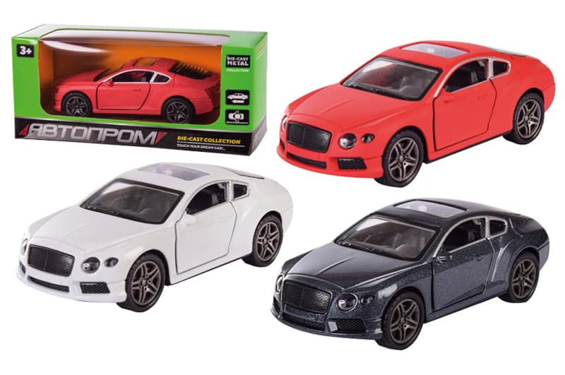 Машина метал 3669 "АВТОПРОМ", 1:32,3 кольори, відкр.двері, в кор.16 * 7 * 7см