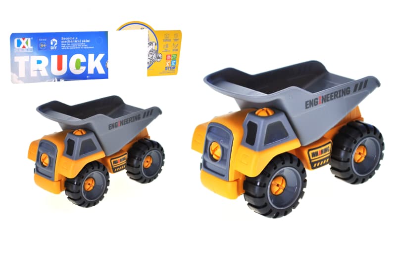 Машина вантажівка конструктор CXL500-102C в кульку р.25x8,5x20 см YG Toys
