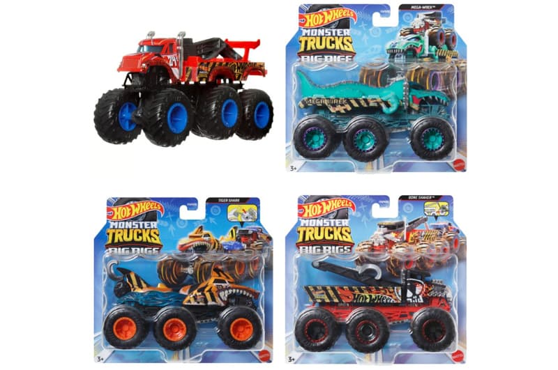 Машина-позашляховик HWN86 "Супер-тягач" серії "Monster Trucks" Hot Wheels