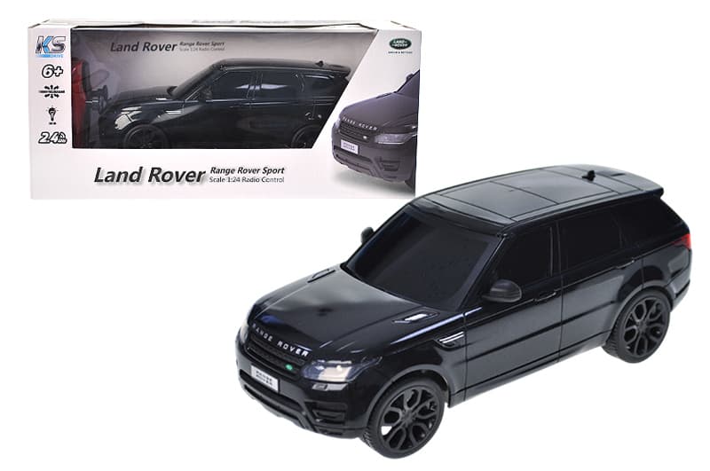 Автомобіль на радіокеруванні 124GRRB LAND ROVER RANGE ROVER SPORT (1:24, 2.4Ghz, чорний) KS DRIVE