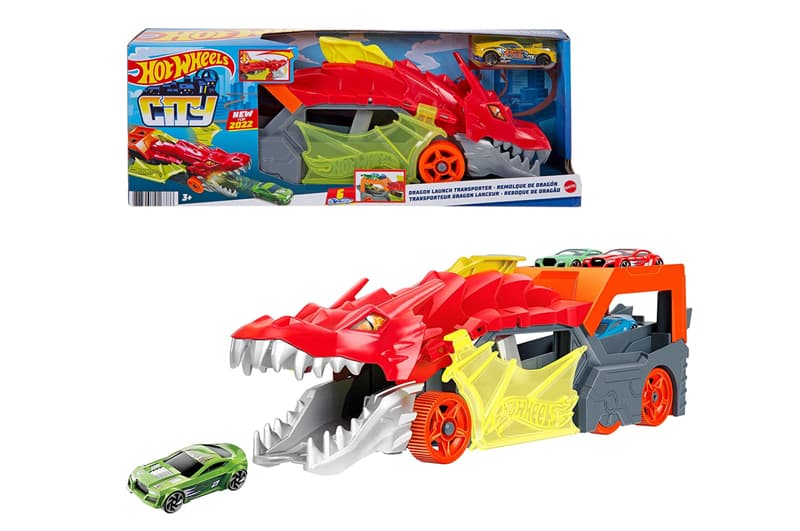 Вантажівка-транспортер GTK42 "Паща дракона" Hot Wheels