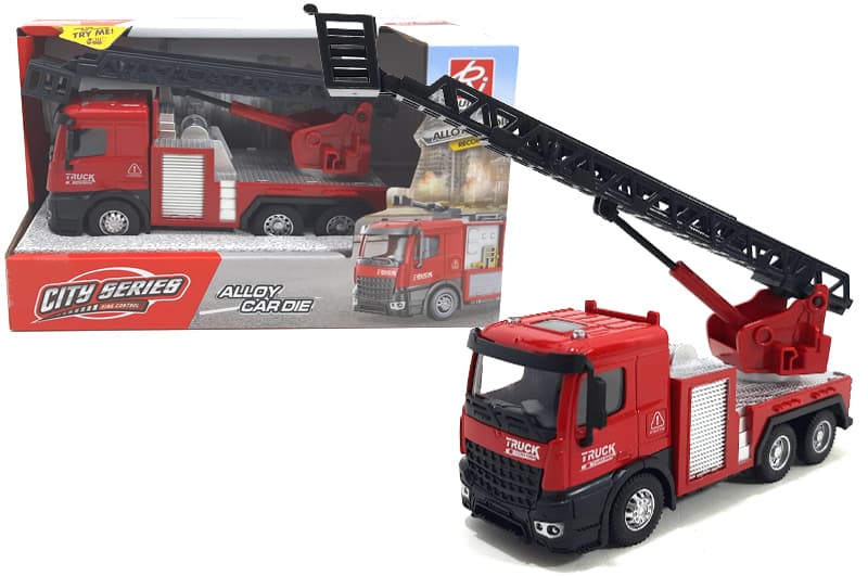 Машина інерційна пожежна RJ6965-1 в коробці р.17,5х5,7х8 см YG TOYS