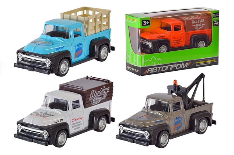 Машина металева, "Автопром" AP7418, в коробці р. 12*7*6см