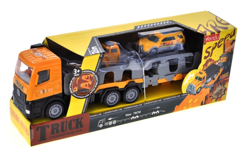 Автовоз з запуском 8902 в коробці р.31x7x11,5 см YG Toys