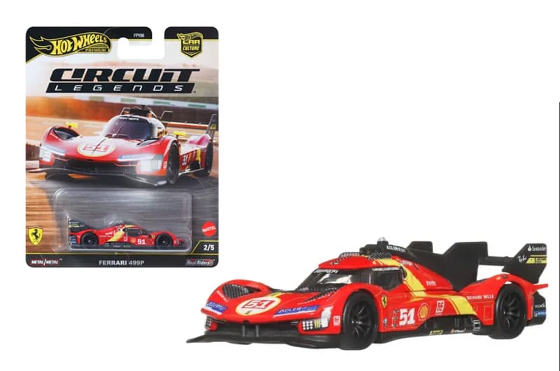 Машинка 499 Prototype серії "Car Culture" колекційна модель Hot Wheels JBK49