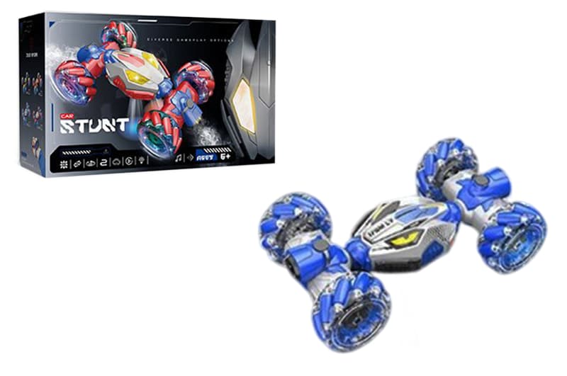 Всюдихід-трюкач twist 1842-2 на радіокеруванні,з акумулятором,USB,світлом,димом,2кольори,в коробці р.29x11x17,5