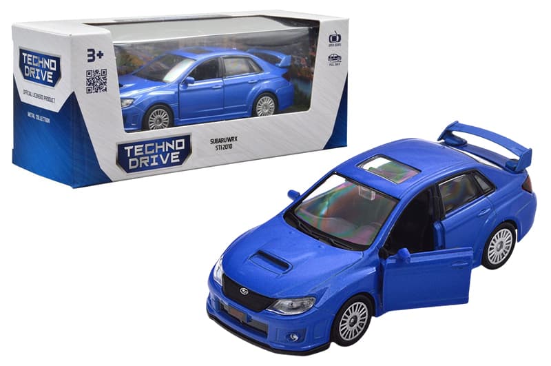 Автомодель - SUBARU WRX STI (синій) 250334U TechnoDrive