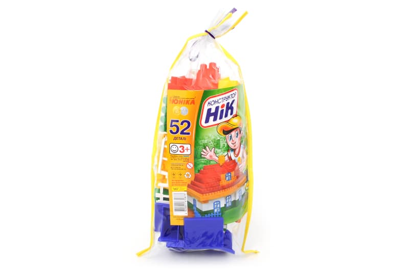 Конструктор "Нік" 52 деталі 0873 Юніка