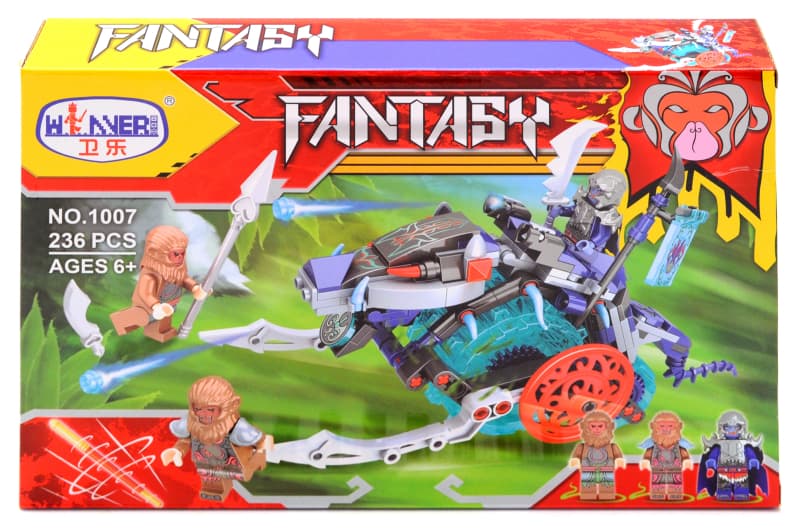 Конструктор "FANTASY" 236дет. 1007 р.34*23*4,5см