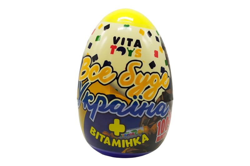 Конструктор у яйці з вітамінкою "Все буде Україна" Vita Toys