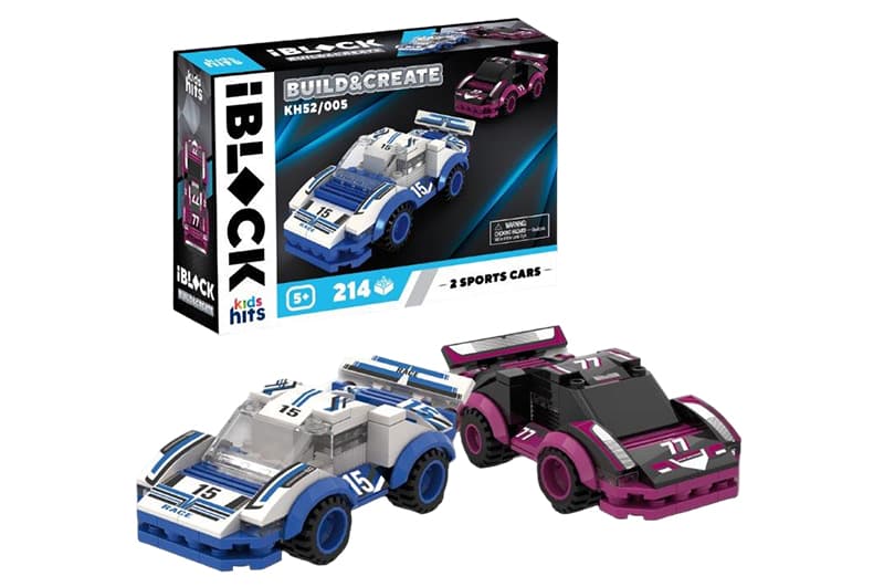 Конструктор Kids hits IBLOCK JUNIOR KH52/005 212 дет., коробка 24*6*16 см