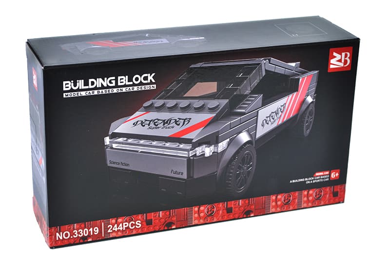 Конструктор 33019 "Машина Кібертрак" 244 дет. в коробці р.26x7x14 см YG Toys