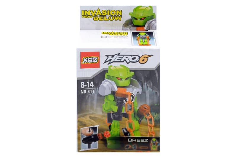 Конструктор "HERO" 311 р.8*4*14см