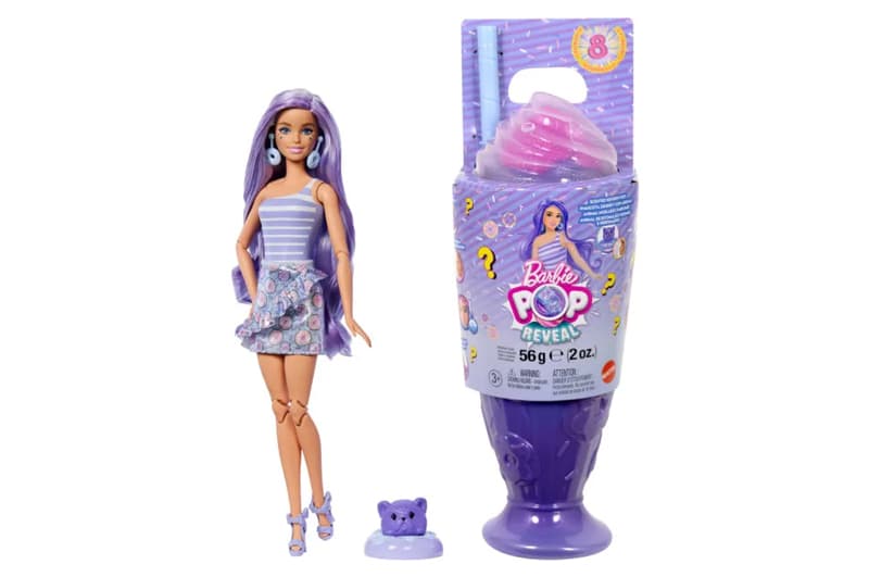 Лялька Barbie JFY60 "Pop Reveal" серії "Улюблені солодощі" – бузковий мілкшейк