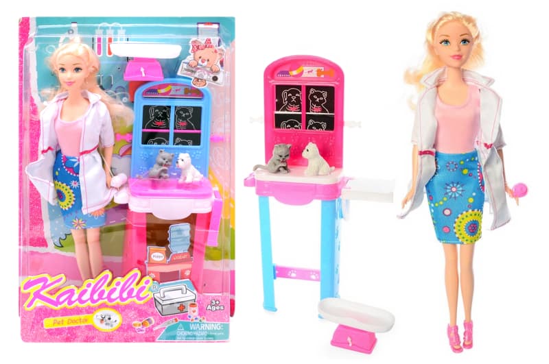Лялька "Каibibi" ветеринар з аксесуарами BLD128 р.23*34*6см