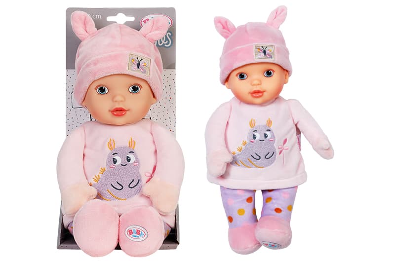 Лялька СОЛОДКЕ МАЛЯТКО 838730 30 см. в рожевому серії "For babies" BABY BORN