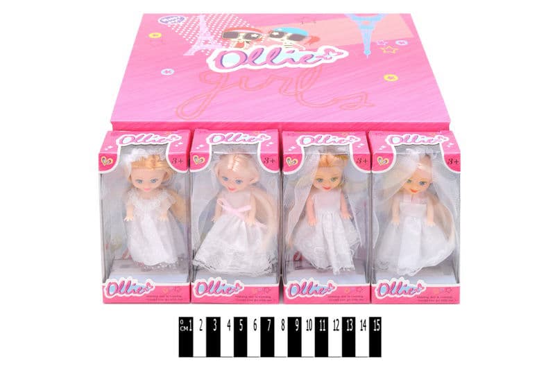 Лялька з аксесуарами Оllie (коробка 24 шт.) 35004 р.29*25*14 см (шт.)