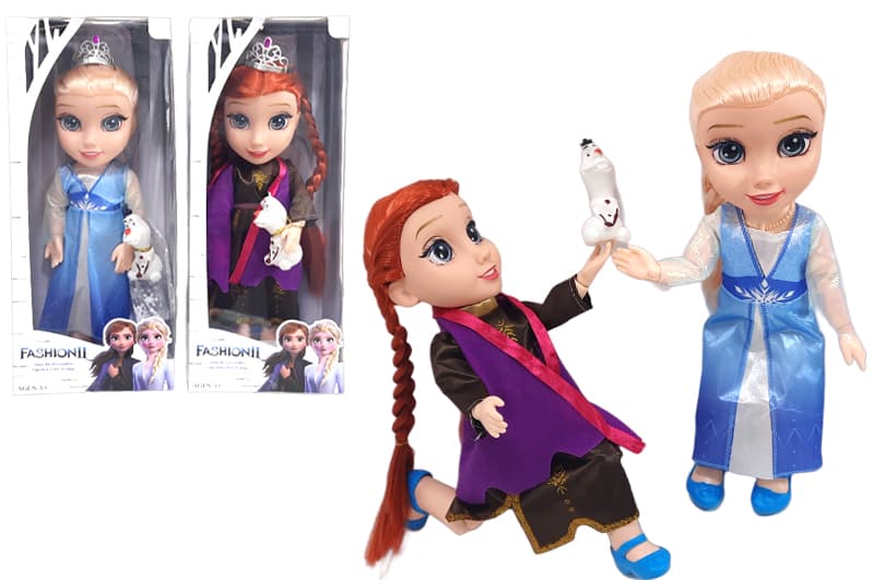 Лялька "FROZEN" озвучена, 2 види, в коробці 853R р.37*9*15см