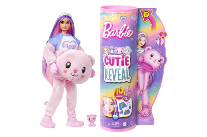 Лялька Barbie "Cutie Reveal" серії "М'які та пухнасті" – ведмежа