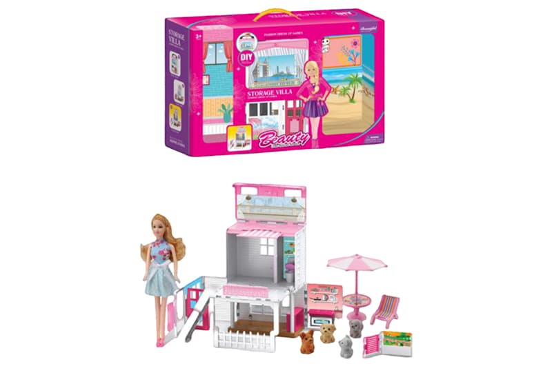 Будинок для ляльки 8007 в коробці р.47,5x13,5x30,8 см YG Toys