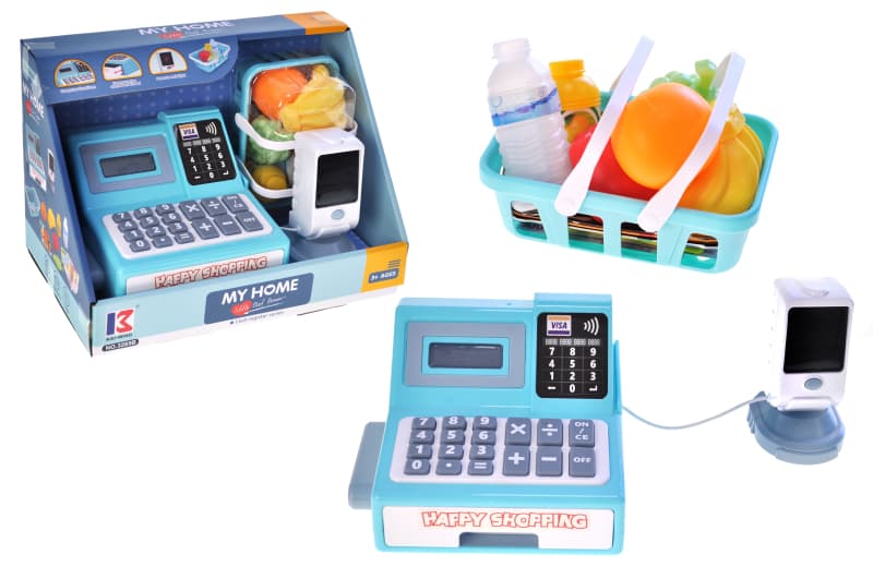 Касовий апарат на батарейках в коробці 3285B р.29,5x18,5x20см YG Toys