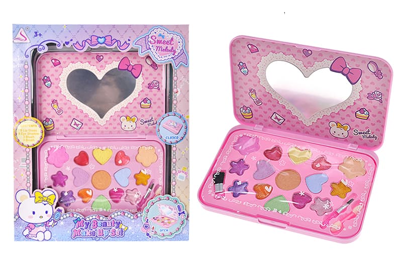Набір косметики з дзеркальцем J-521 в коробці р.28x23x3см YG Toys