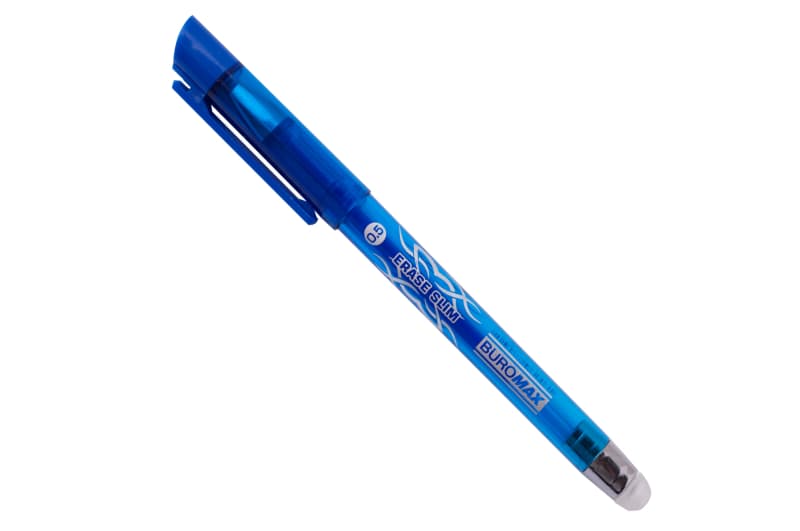 Ручка гелева "пиши-стирай" Erase Slim, синій, 0.5 mm, 12 шт, (продається упаковкою) BM.8300-01