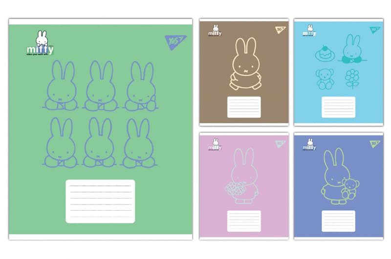 Зошит 12 Коса лінія 767619 "Miffy Bunny" Yes