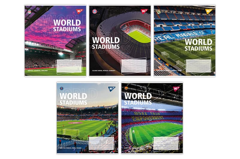 Зошит 60 Лінія 767163 "World stadium" Yes