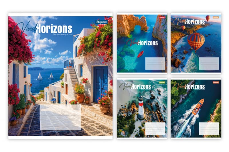 Зошит 48 Клітинка 768992 "Vivid horizons" 1Вересня