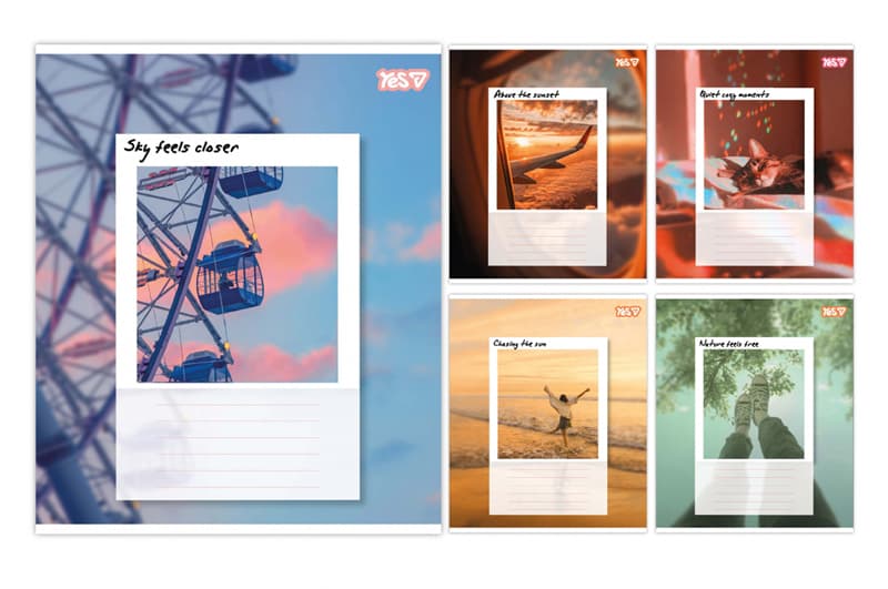 Зошит 36 Клітинка 768846 "Frame Your Life" Yes