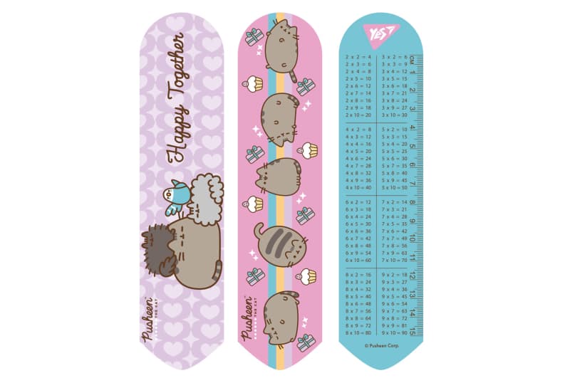 Закладки 2D Yes "Pusheen friends" 708132 10шт в уп.
